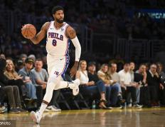 IM体育平台-76人力克湖人，艾顿送出助攻